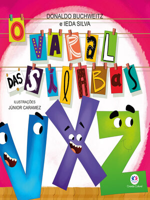 cover image of O varal das sílabas--V, X e Z